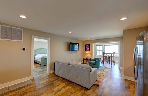 Ocracoke House | Round Pond offers a beautiful sound side view with your very own sandy beach.