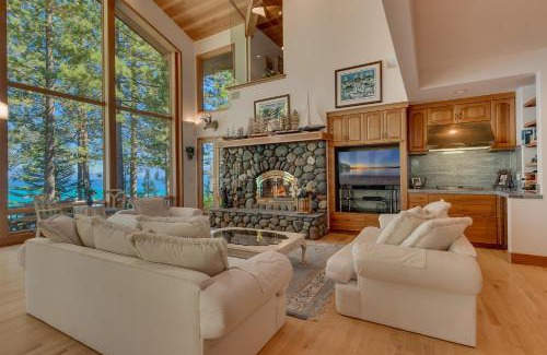 Tahoma House | Rubicon Bay Lakefront by Tahoe Getaways - 4BR with Bonus Room, Private Pier, Buoy & Beach Access