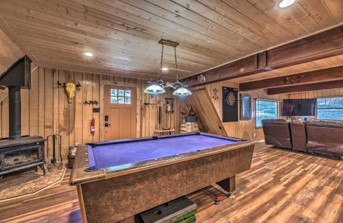 Ruidoso House | Ruidoso A-Frame Cabin about 1 Mi to Grindstone Lake!