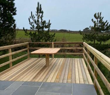 Nancledra Apartment | Rural Wood Cabin - less than 3 miles from St Ives