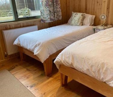 Nancledra Apartment | Rural Wood Cabin - less than 3 miles from St Ives