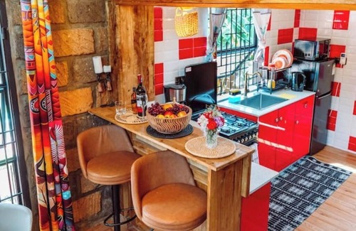 Embu Cottage | Rustic-Chic Stone Cottage, Forest views, Gardens, Wi-Fi & Comfort near Embu Town