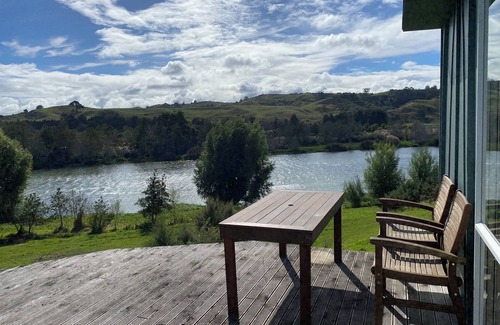 Pukekawa Cabin | Rustic Farm Cabin with 5 Star River Views