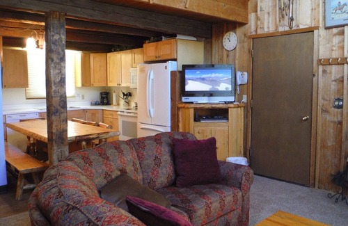 Whitefish Cabin | Rustic, Multi Level Condo