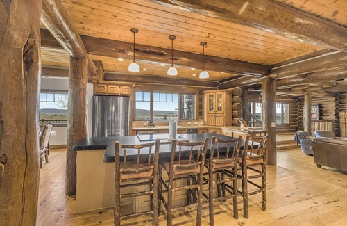 Island Park Cabin | Rustic Timber -Log Cabin Luxury -Yellowstone Vibes