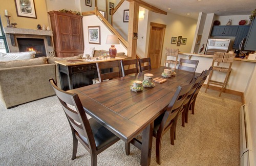 Keystone House | Rustic & Warm Townhome with a Private Hot Tub