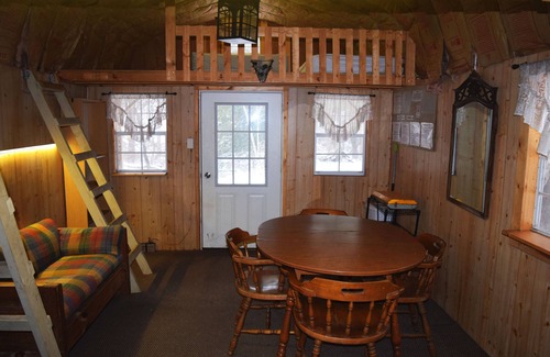 Elk Garden Cabin | Rustic Waterfront Cabin- Enjoy the Sounds of Nature Right From Your Porch