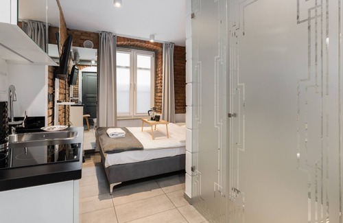 Poznan City Center Apartment | Rybaki 33/3, Single Studio Apartment, Poznań City Center