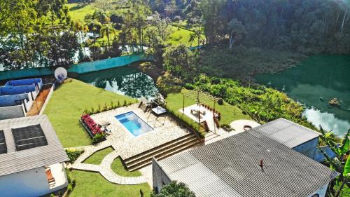 Nazare Paulista House | Sítio com Churrasqueira, Piscina, Lago e Natureza