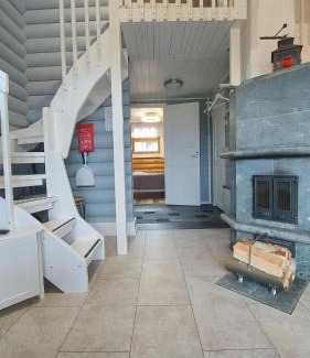 Jamsa Ski Chalet | Söpö mökki Himoksella palveluiden vieressä