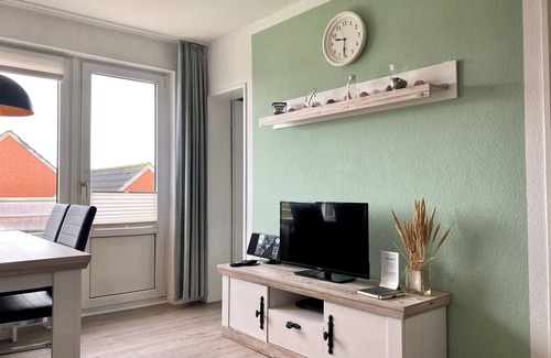 Wangerooge Apartment | Südbalkon mit Blick Über den Osten der Insel