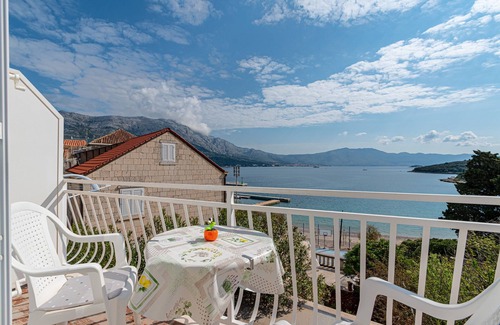 Cove Tri Zala (Zrnovo) Apartment | S1 - studio just 50m from the beach with sea view
