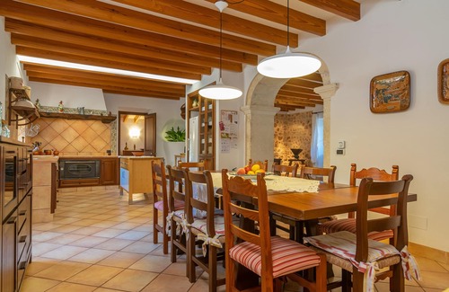 Campanet Villa | SA MATA GROSSA - Wonderful stone house with great BBQ area and private pool Free WiFi