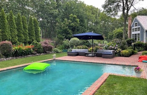 Noyack House | Sabbatical Private Home with Heated Gunite Pool