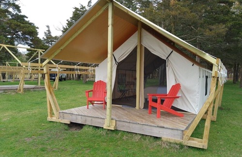 Northwest Harbor RV Rental | Safari Tent Glamping,S11-CedarPt, East Hampton, NY
