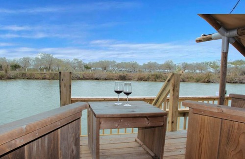 Texas Gulf Coast Cabin | Safari Tent Glamping Minutes from SpaceX Launches