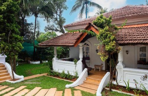 Saligao Villa | SaffronStays Amancio, Bardez - portugese-style luxury pool villa in North Goa