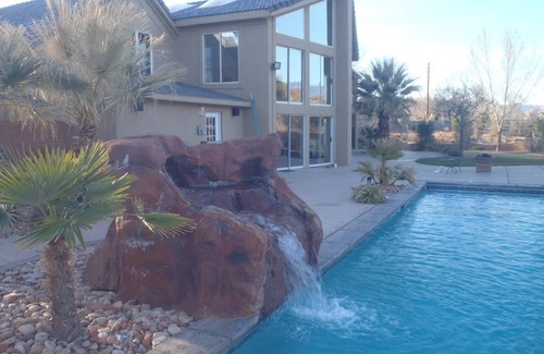 St. George House | Saint George Home and Property with 2 Private Pools and Pickleball Court