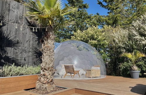 Pleneuf-Val-Andre Cabin | Saint Pabu'lle - Bubble 300m from the sea & spa