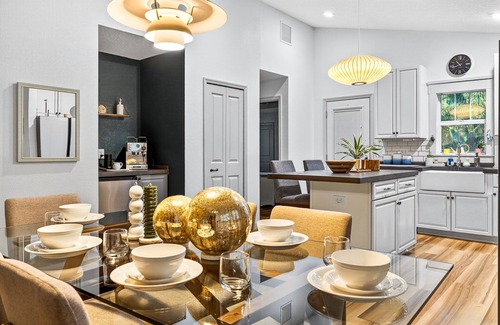 South Seminole Heights House | Salt & Sol | Luxe 3/2 + Fenced Yard + Heated Pool