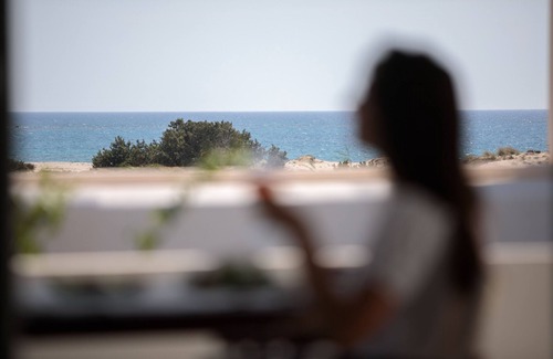 Naxos Apartment | Salty 2Br Apartment Sea View just a few steps from Glyfada beach Naxos