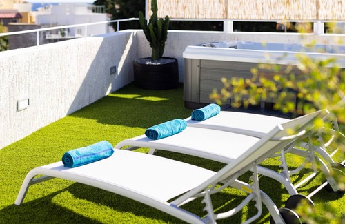San Andres Apartment | San Andres Suites 1B with jacuzzi