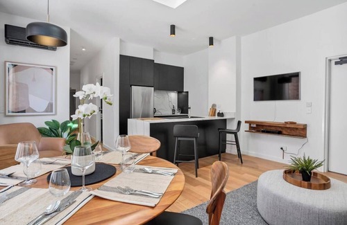 Hobart Central Business District Apartment | Sanctuary at Saddlers Where Rustic Meets Refined
