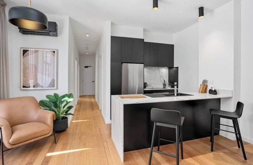 Hobart Central Business District Apartment | Sanctuary at Saddlers Where Rustic Meets Refined