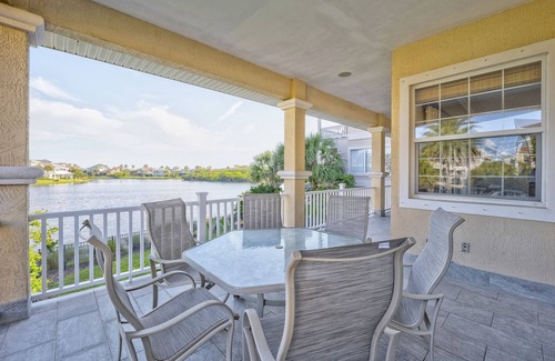 Palm Coast House | Sand Castle, 4BR, Sleeps 8, Pet-Friendly, Near Beach, Lake View, WiFi