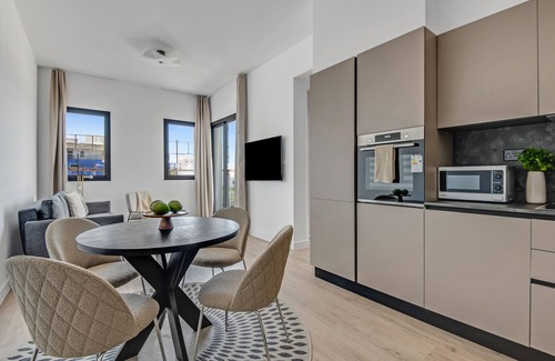 Limassol Apartment | Sanders Crystal 2 - Light 1-Bdr Apt w Shared Pool