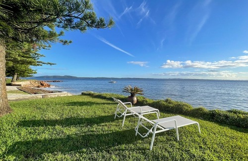 Corlette House | Sandy Point Beach House - On The Waterfront. Mid Week Stay Special Is Now On.