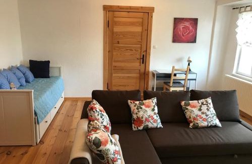Borkheide Apartment | Sanierte möblierte Altbauwohnung am Waldrand für bis zu 6 Personen