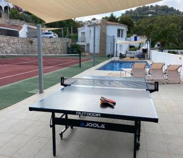 Benissa Coast Villa | Sara 10 - free WIFI, chill-out, private pool, private tennis court - by Holiday Rentals Villamar