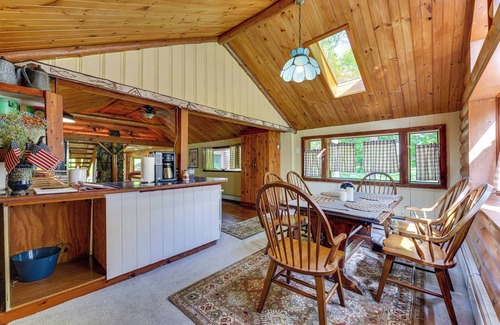 Saranac Lake Cottage | Saranac Lake Cabin w/Deck: Pets Welcome!