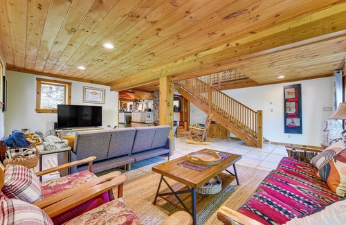 Saranac Lake Cottage | Saranac Lake Cabin w/Deck: Pets Welcome!