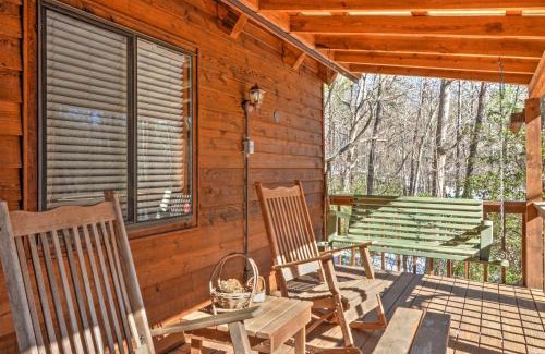 Sautee Nacoochee House | Sautee Nacoochee Mtn Paradise with Spacious Deck!