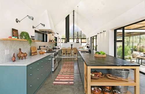 Ojai House | Scandinavian Farmhouse w/Infinity Pool, Guest Cabana, Tennis, 10 Acres, Bocce