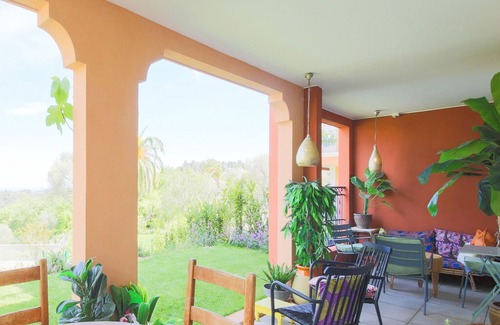 Les Maillans Apartment | Scenic Apartment in Roquefort les Pins with Swimming Pool