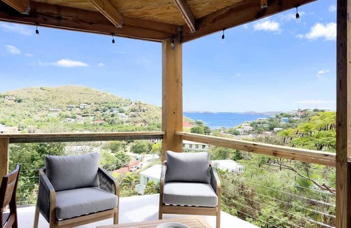 Estate Enighed House | Scenic Villa | Walk to Cruz Bay & Stunning Views