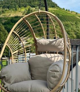 Schweich Apartment | Schickes Penthouse-Apartment mit Weinbergblick