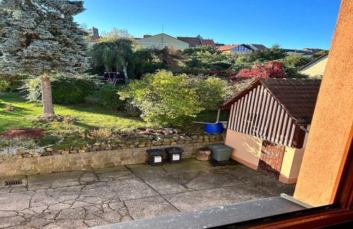Stolpen Apartment | Schlossblick und Komfort in Stolpen