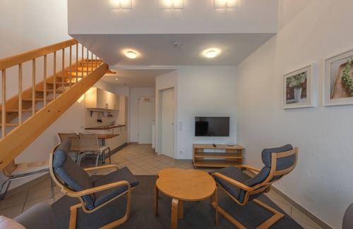 Mirow Apartment | Schneeeule 220 - Gemütliches Apartment Über 2 Ebenen im Aparthotel Mirow