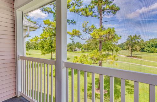 Carolina Forest Apartment | Screened Porch and Community Perks Myrtle Beach Gem