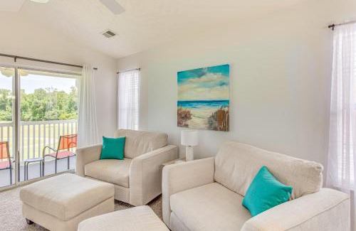 Carolina Forest Apartment | Screened Porch and Community Perks Myrtle Beach Gem