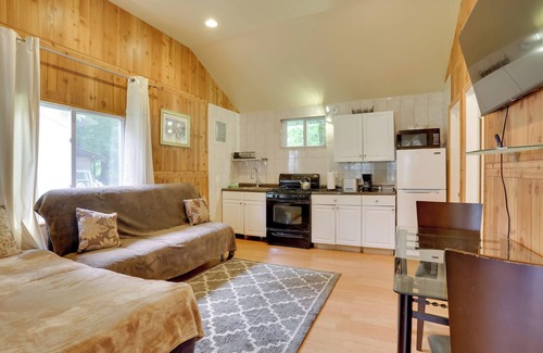Mongaup Valley Cabin | Screened Porch + Fire Pit: Cabin Near Bethel Woods