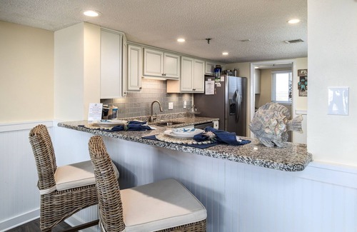 Fort Walton Beach Condo | SD 508: Beachfront Boho - Indulge in Sunset Serenity with Gulf Views!
