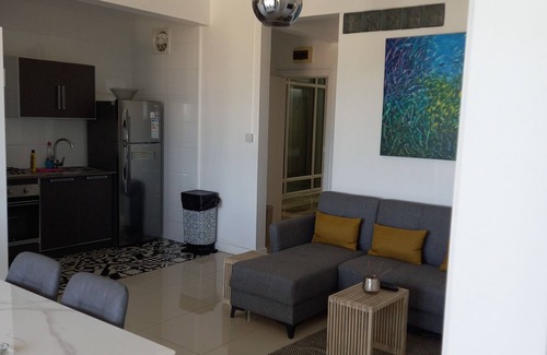 Flic-en-Flac Apartment | Sea View apartment near the beach and restaurants, with Roof Top swimming pool.