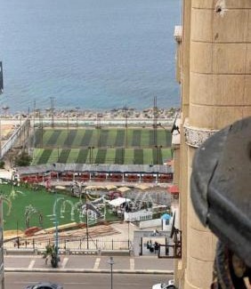 Ar-Raml 1 Apartment | Sea view in gleem luxury apartments - Saba Basha - alexandria