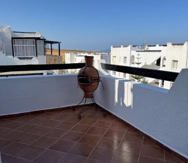 Fnideq Apartment | Sea View Penthouse with Rooftop Lounge
