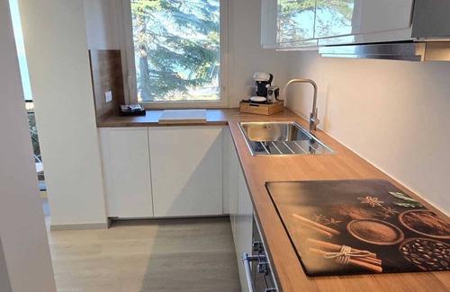 Theoule-Superieur Apartment | Sea view pool village center